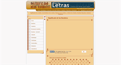 Desktop Screenshot of nombres.significado-de-los-nombres.net