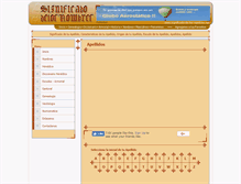 Tablet Screenshot of apellidos.significado-de-los-nombres.net